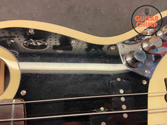 2006 Fender AJB Aerodyne Jazz Bass Vintage White