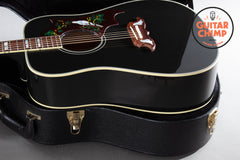 2015 Gibson Custom Shop Dove Acoustic | Ebony Black Finish | LR Baggs Pickup | Original Case & COA
