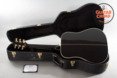 2015 Gibson Custom Shop Dove Acoustic | Ebony Black Finish | LR Baggs Pickup | Original Case & COA