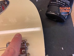 2006 Fender AJB Aerodyne Jazz Bass Vintage White