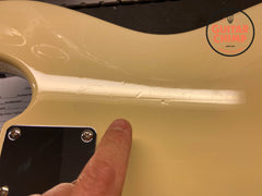 2006 Fender AJB Aerodyne Jazz Bass Vintage White