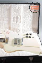 2008 Gibson Firebird V Classic White | Mojotone Johnny Winter Pickups | Upgraded Tuners | Original Case