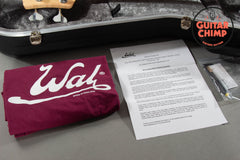 2019 Wal Mk2 Mark 2 4-String Bass Guitar ~Shedua Facings~