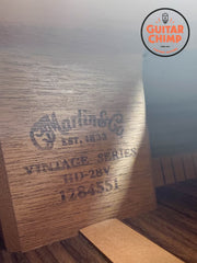 2008 Martin HD-28V Vintage Series – Natural | Sitka Spruce Top | East Indian Rosewood | Original Case