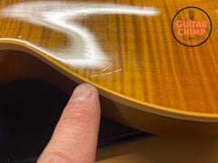 1995 Gibson Les Paul Classic Premium Plus Trans Amber