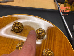 1995 Gibson Les Paul Classic Premium Plus Trans Amber