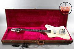 2001 Gibson Thunderbird IV Classic White Ebony Lollar Pickups Hipshot Upgrades w/ OHSC