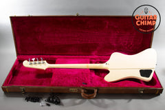2001 Gibson Thunderbird IV Classic White Ebony Lollar Pickups Hipshot Upgrades w/ OHSC