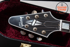 2024 Gibson Custom Shop Flying V Custom Silverburst | Murphy Lab Ultra Light Aged | Excellent Condition | Original Case & COA