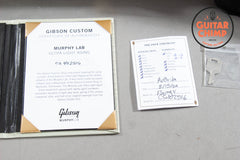 2024 Gibson Custom Shop Flying V Custom Silverburst | Murphy Lab Ultra Light Aged | Excellent Condition | Original Case & COA