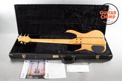 1999 Ken Smith BSR-5P 5-String Bass – AAA-Tiger Maple | Original Case Included | Excellent Condition