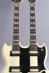 1991 Gibson EDS-1275 Sg Double Neck Electric Guitar White