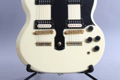 1991 Gibson EDS-1275 Sg Double Neck Electric Guitar White