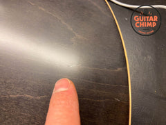 2005 Gibson Left-Handed ES-335 Dot Satin Trans Black