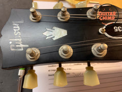 2005 Gibson Left-Handed ES-335 Dot Satin Trans Black