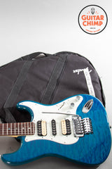 2018 Fender Japan Michiya Haruhata Stratocaster Caribbean Blue | Excellent Condition | Rare Signature Model