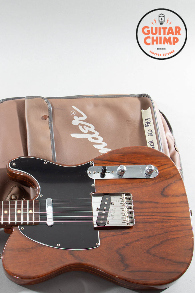 1986 Fender Japan MIJ TL69-115 ’69 All Rosewood Telecaster Fujigen George Harrison w/ Original Bag