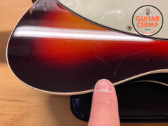 2006 Fender TL62B-82TX ’62 Telecaster Custom 3-Tone Sunburst Texas Special Pickups