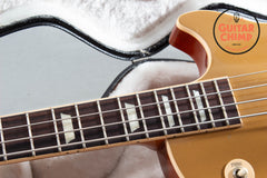 2013 Gibson Les Paul Standard Bass Goldtop - Oversized Body - Original Case