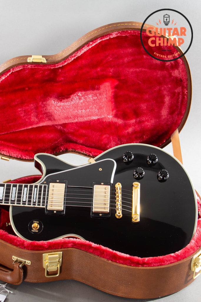 2011 Gibson Custom Shop '57 Historic Reissue Les Paul Custom Black Beauty - 8lbs 10oz, COA & Hard Case