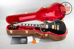 2011 Gibson Custom Shop '57 Historic Reissue Les Paul Custom Black Beauty - 8lbs 10oz, COA & Hard Case