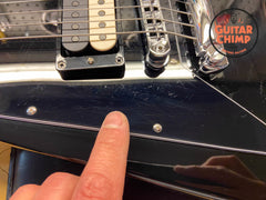 2023 Gibson 70s Flying V Ebony Black ~ EMG Jim Root Daemonum Set ~