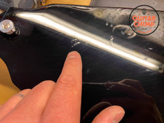 2023 Gibson 70s Flying V Ebony Black ~ EMG Jim Root Daemonum Set ~