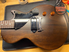 2024 Gibson Charlie Starr Les Paul Junior - Dark Walnut Finish | Limited Edition with Case