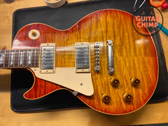 2001 Gibson Custom Shop Left-Handed ’59 Historic R9K Les Paul Killer Quilt | Jimmy Page Spec Pickups | Rare Find!
