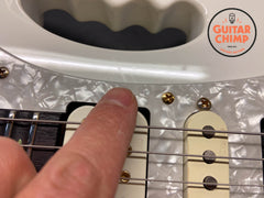 2011 Ibanez JEM7VL Left-Handed Steve Vai Signature White | Excellent Condition | JEM Series