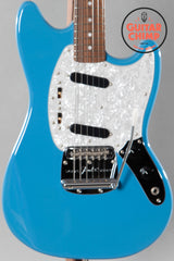 2017 Fender Japan Traditional 70s Mustang Matching Headstock California Blue