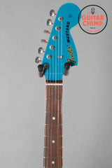 2017 Fender Japan Traditional 70s Mustang Matching Headstock California Blue