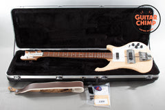 2025 Rickenbacker 4003S Bass - Mapleglo Finish | Original Hard Case & Pickup Cover