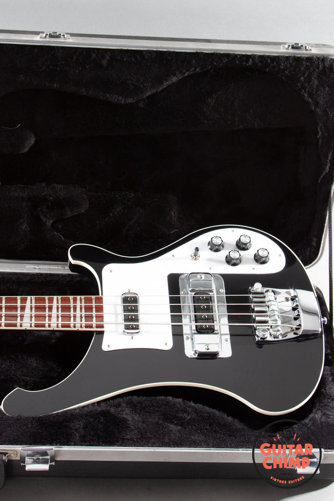2019 Rickenbacker 4003 Bass Jetglo All Original Vintage Tone Selector w/ OHSC