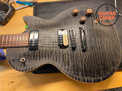 2007 Gibson Les Paul BFG Trans Black | Burstbucker 3 & P-90 Pickups | Raw Tone, Original Case | Excellent Condition