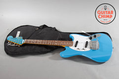 2017 Fender Japan Traditional 70s Mustang Matching Headstock California Blue