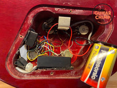 1993 Gibson LP-3 Les Paul Standard 5-String Bass | Extremely Rare 5-String | Flame Maple Top | Heritage Cherry Sunburst | Bartolini Preamp