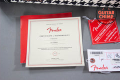 2017 Fender Limited Edition Adam Clayton Signature Precision P Bass Purple Sparkle