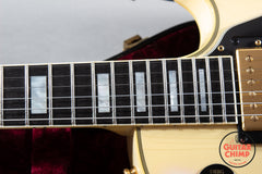 2005 Gibson Custom Shop Les Paul Custom Alpine White Ebony 490R 498T w/ OHSC