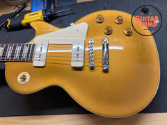 2022 Gibson Les Paul Standard 50s P-90 Goldtop | Demo Shop Model | Very Good Condition | Iconic P-90 Tone