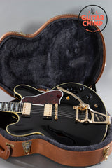 2017 Gibson Memphis ES-355 with Factory Bigsby Black VOS