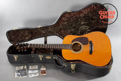 2002 Martin D-18DC David Crosby Signature #27 of 250 "Interior label signed by David Crosby"