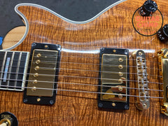 2014 Gibson Custom Shop Les Paul Custom Figured Koa | Stunning Koa Top | Original Case & COA