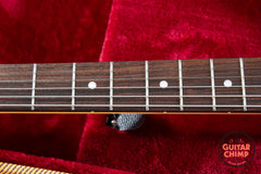 2025 Fender Japan MIJ Traditional ’60s Mustang White Pearl Matching Headstock Gold Hardware w/ Tweed HSC