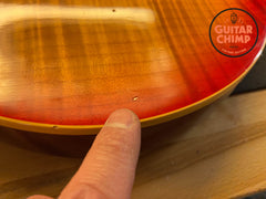 1993 Gibson LP-3 Les Paul Standard 5-String Bass | Extremely Rare 5-String | Flame Maple Top | Heritage Cherry Sunburst | Bartolini Preamp