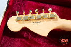 2025 Fender Japan MIJ Traditional ’60s Mustang White Pearl Matching Headstock Gold Hardware w/ Tweed HSC