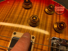 1993 Gibson LP-3 Les Paul Standard 5-String Bass | Extremely Rare 5-String | Flame Maple Top | Heritage Cherry Sunburst | Bartolini Preamp