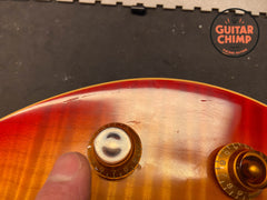 1993 Gibson LP-3 Les Paul Standard 5-String Bass | Extremely Rare 5-String | Flame Maple Top | Heritage Cherry Sunburst | Bartolini Preamp