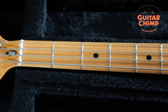 2024 Ernie Ball Music Man Retro 70's Stingray Bass Guitar White | Excellent Condition | MONO Soft Case Included