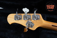 2024 Ernie Ball Music Man Retro 70's Stingray Bass Guitar White | Excellent Condition | MONO Soft Case Included